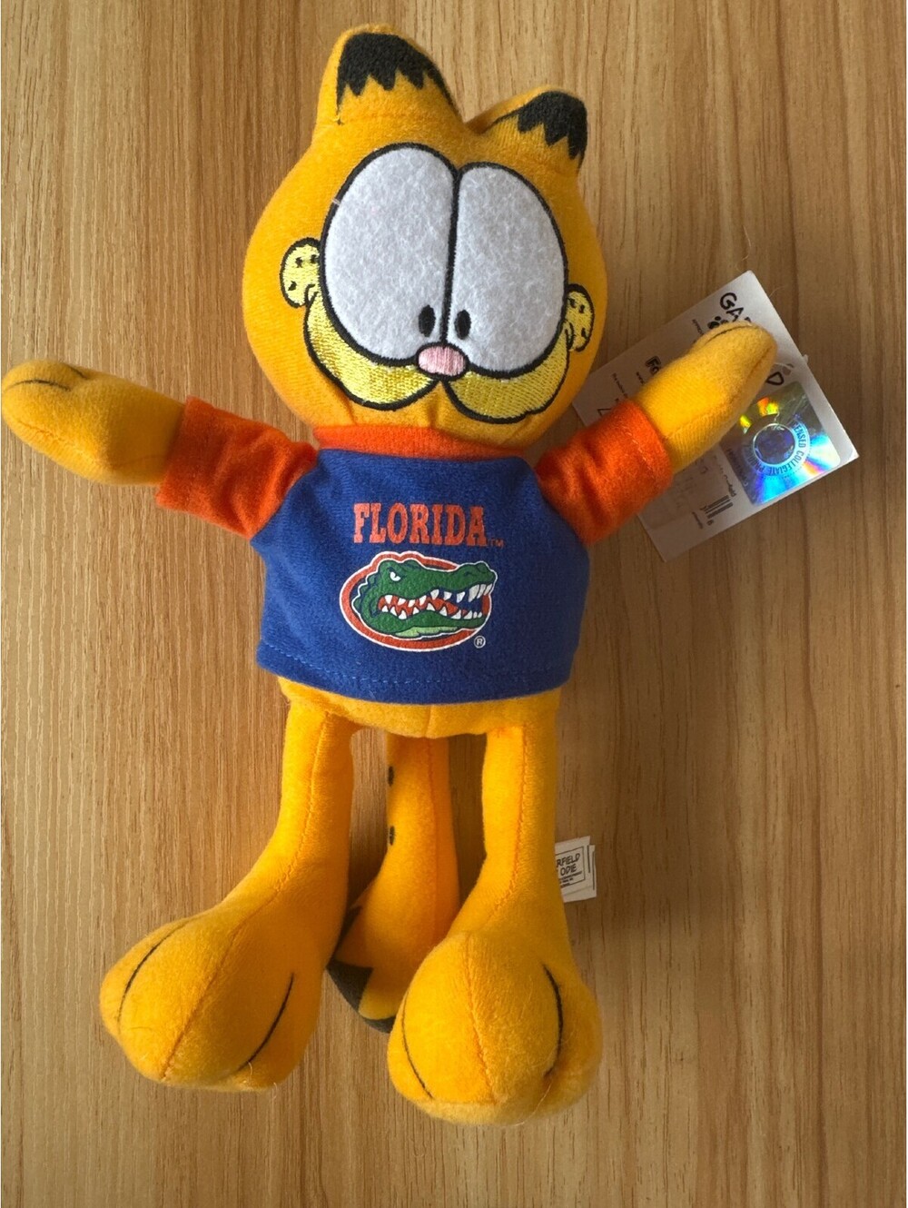 Garfield Florida Gators 9 Inch Plush Toy Factory Collegiate NWT